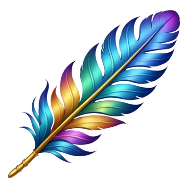 Krishna Feather emoji sticker