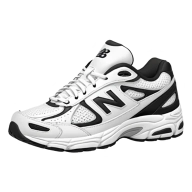 White new balance 2002r sticker