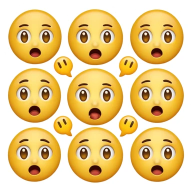 A emoji saying WTF sticker