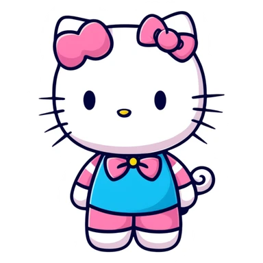 Hallo kitty sticker