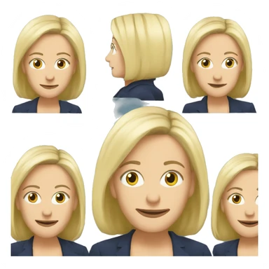 marine lepen sticker