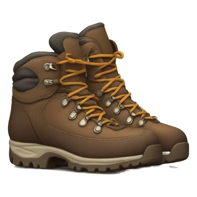 Hiking boots sticker