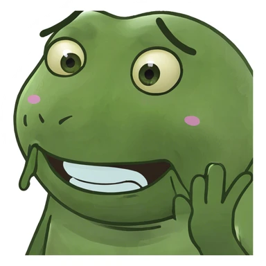 Face emoji both crying and laughing sticker