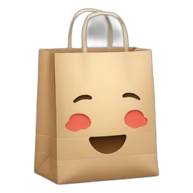 recyclable bag sticker