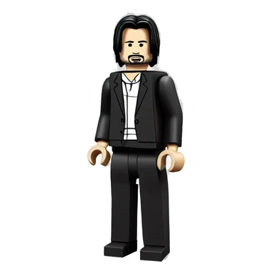 KEANU REEVES lego full body sticker