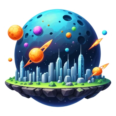 asteroid city sticker