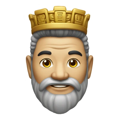 The God of Wealth in China sticker