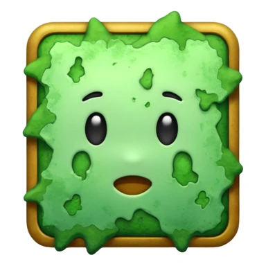 Mold on a wall  sticker