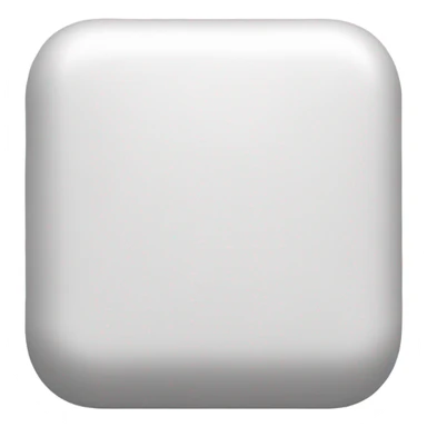 white square pill sticker