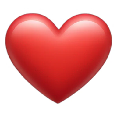 Valentines day heart sticker