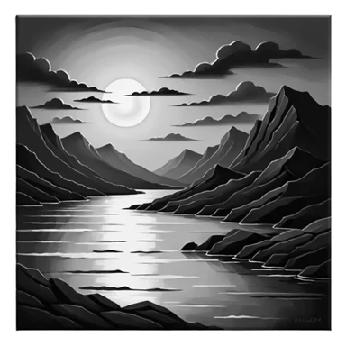 linear-monochrome-oil-painting.-oil-painting-with-rough,-impressionistic-brushstrokes-and-dramatic-chiaroscuro-lighting-techniques-on-textured-canvas.-_(a-stunning-and-vibrant-oil-painting-that-is- sticker