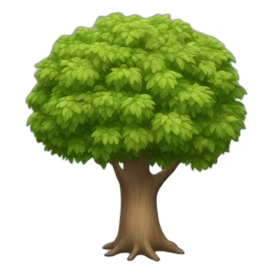 arbre qui pousse sticker