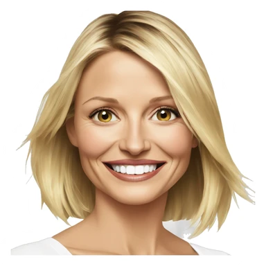 Cameron diaz good morning sticker