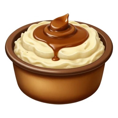 Mashed potatoes with gravy  sticker