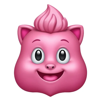 un moño rosado sticker