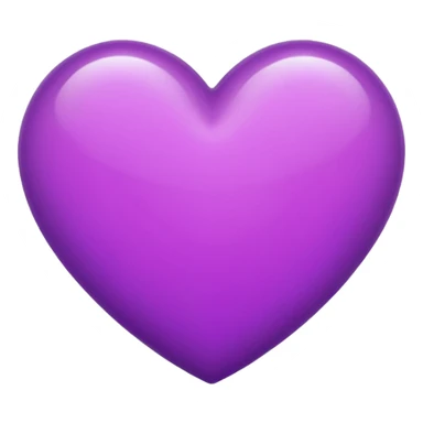 purple heart emoji sticker