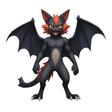 Bat-Torracat-Zoroark full body sticker