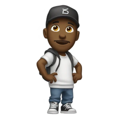 Old school Hip Hop genre sticker