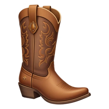 Une botte santiag sticker