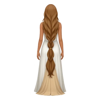 anonymous  female person standing ,view from the back sticker