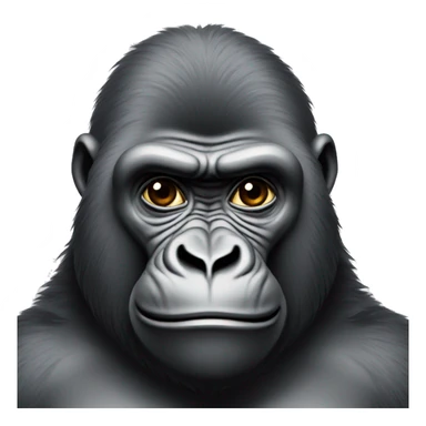 Male gorillas sticker