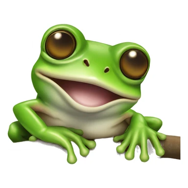 Australian tree frog sticker