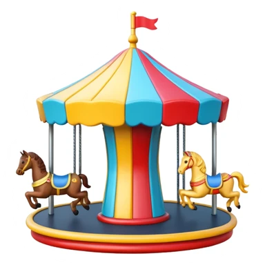playground with merry-go-round sticker
