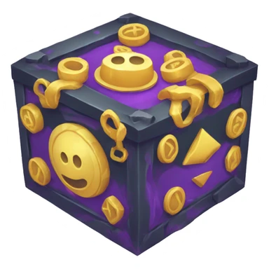 THE 🪄MAGIC VOID BOX. D IN A B O X sticker