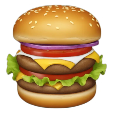 Burguer sticker