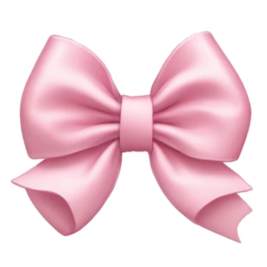 Light pink bows sticker