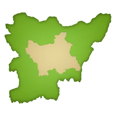 Map of bangladesh sticker
