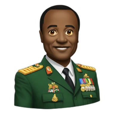 Deni Sassou nguesso sticker