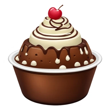 chocolate bingsu sticker