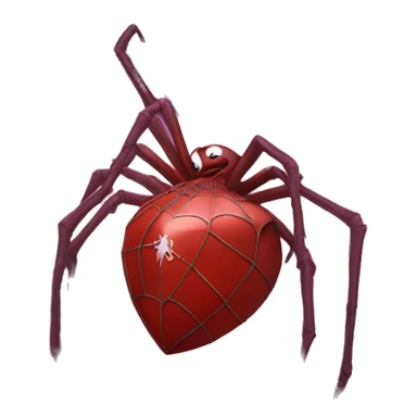 Spider-Man heart sticker