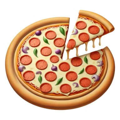 pizza with lots of onions sticker