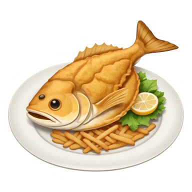 dishes with fried catfish sticker