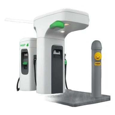 single charging station sticker