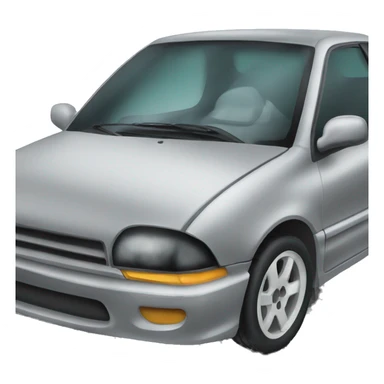 Car body repair sticker