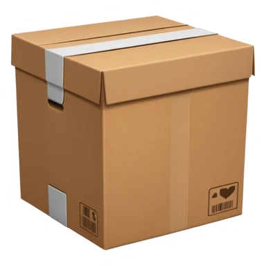 make delivery box  sticker