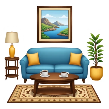 living room sticker