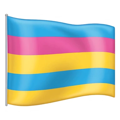 Pansexual small flag emoji sticker