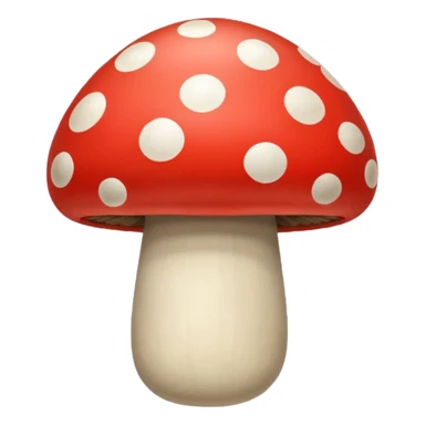 mushroom running late sticker