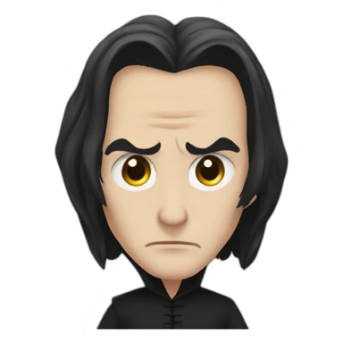 displeased severus snape sticker