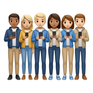 personas debatiendo revisando una pantalla  sticker