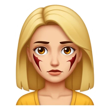 One piece with scare sticker