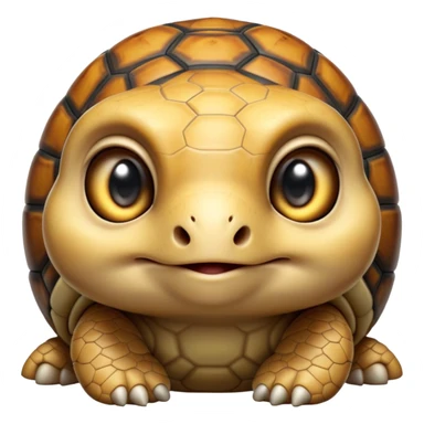 cinematic-baby tortoise-realistic--emoji,,-cute-wise-face-peering-ahead-with-calm-determination,-cute large-eyes-reflecting-centuries of wisdom, sticker