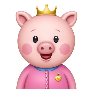 peppa pig mother  sticker