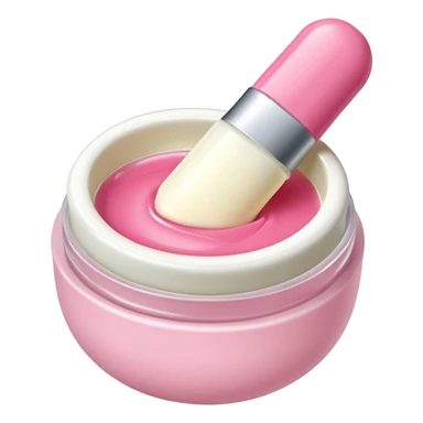 Rose vanilla lipbalm sticker
