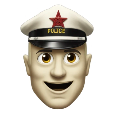 Satan’s 1957 police car sticker