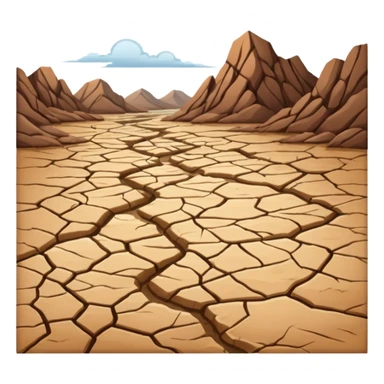 create drought river emojis sticker